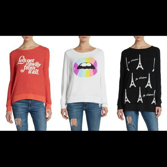 RARE - Wildfox "Let's get away from it all” jumper - Picture 3 of 4